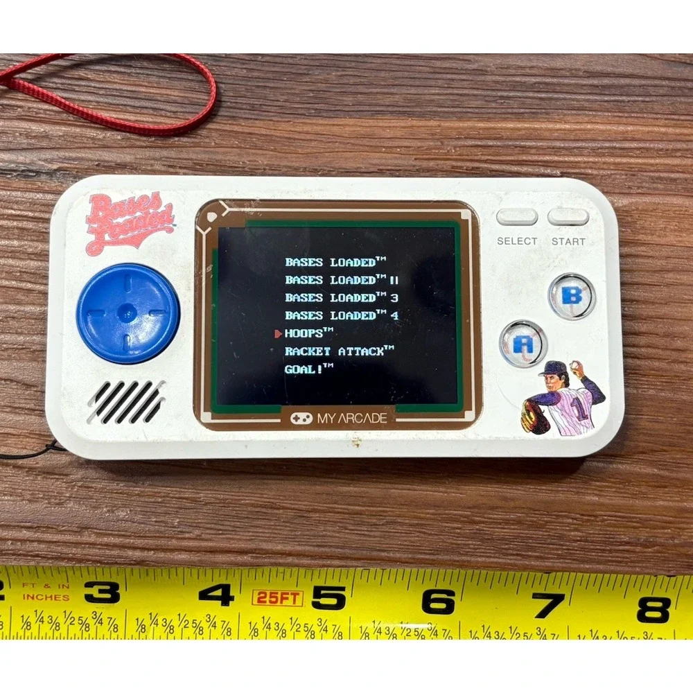 My Arcade Bases Loaded /‎ Hoops Pocket Player 7 Games! Portable Gaming System